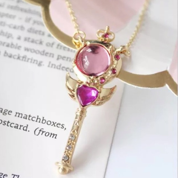 Sailor Moon Crystal Wand Necklace - Picture 3 of 3